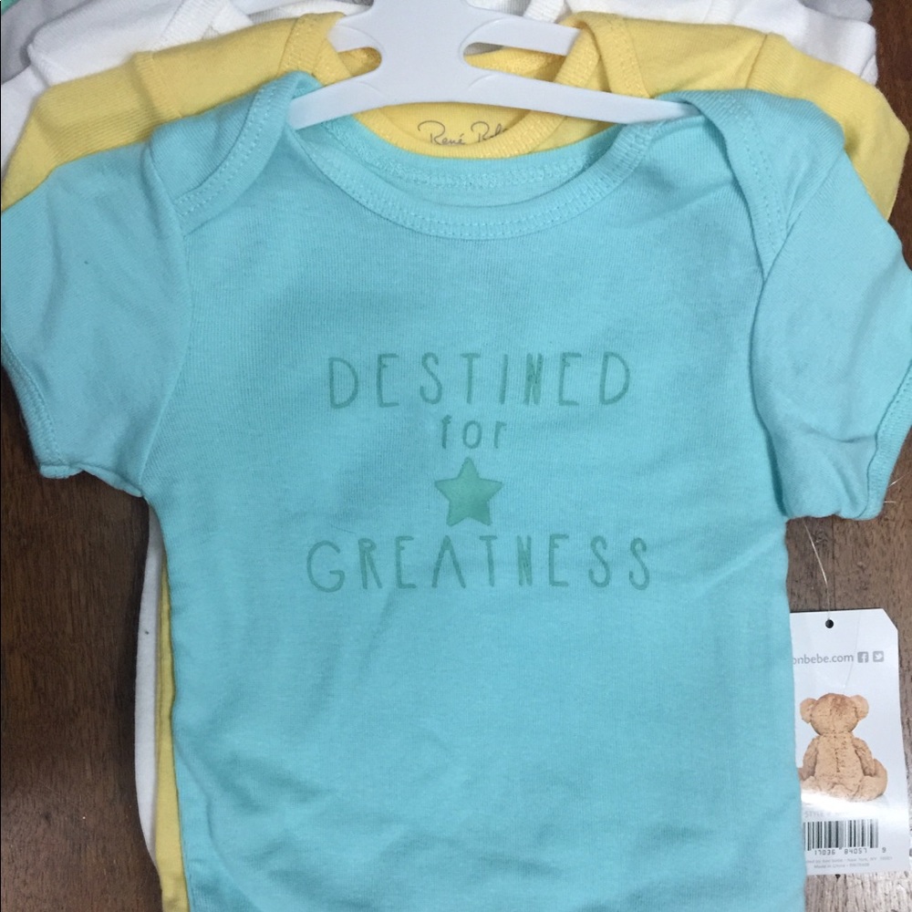 Rene Rofe onesies - set of 5